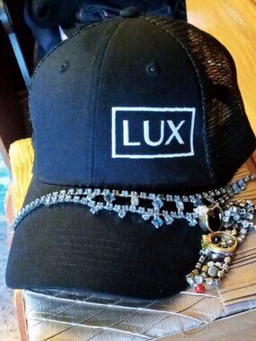 LUX Black Baseball/Trucker/Life Entrepreneur Cap NWOT Unisex Sporty